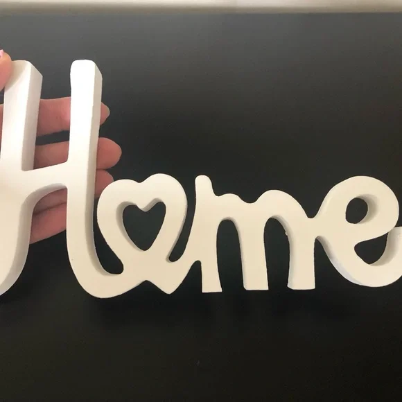 Decor Sign “Home” 🤍 - Picture 6 of 6
